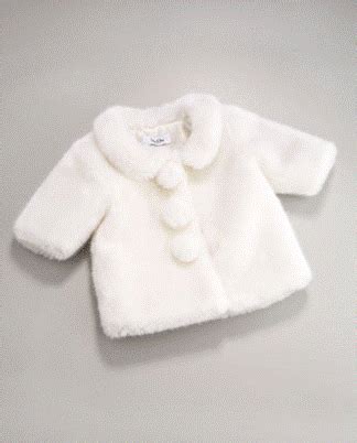 baby dior fur coat|Faux fur coat Baby Dior Brown size 6 ans .